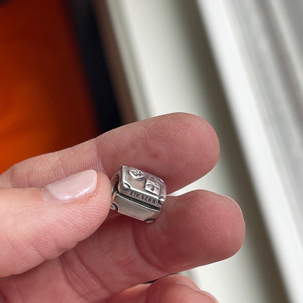 Pandora Suitcase Sterling Silver Charm - Picture 5 of 6